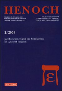 Henoch. Vol. 2: Jacob Neusner and the Scolarship on Ancient Judaism