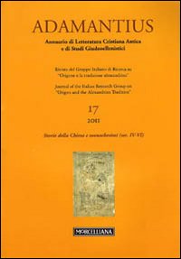 Adamantius. Notiziario del Gruppo italiano di ricerca su «Origene e la tradizione alessandrina». Vol. 17: Storie della Chiesa e monachesimi (secc. IV-VI)