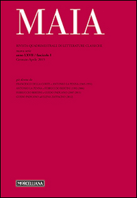 Maia. Rivista di letterature classiche. Vol. 1