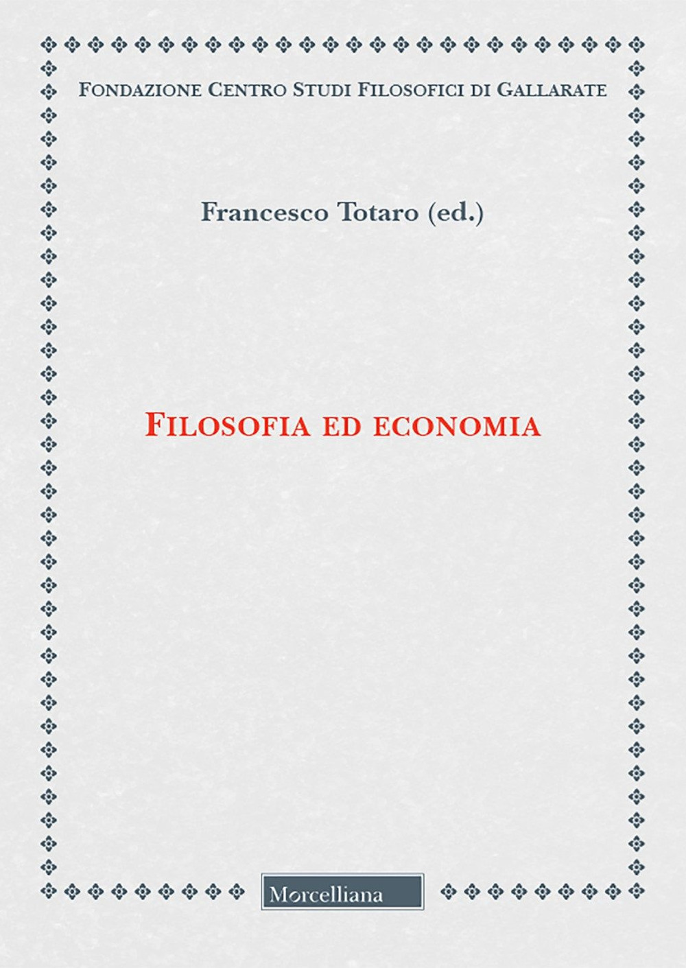 Filosofia ed economia