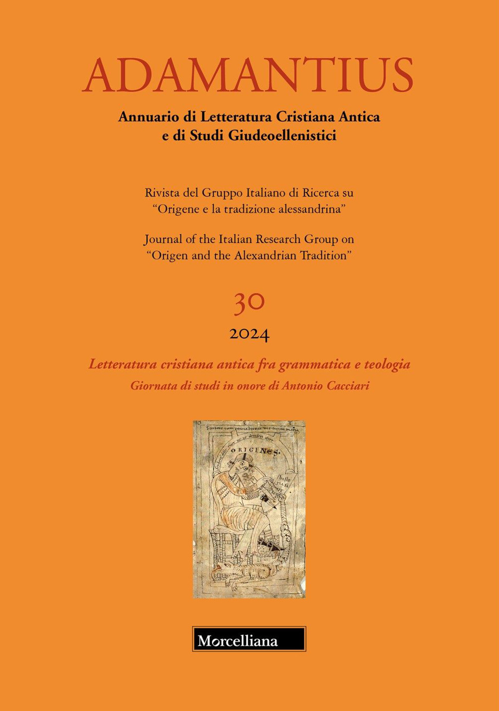 Letteratura cristiana antica fra grammatica e teologia. Giornata di studi in onore di Antonio Cacciari