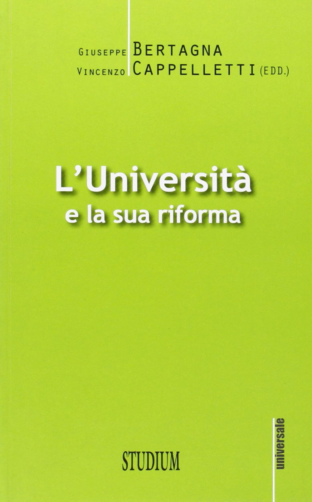 L'università e la sua riforma