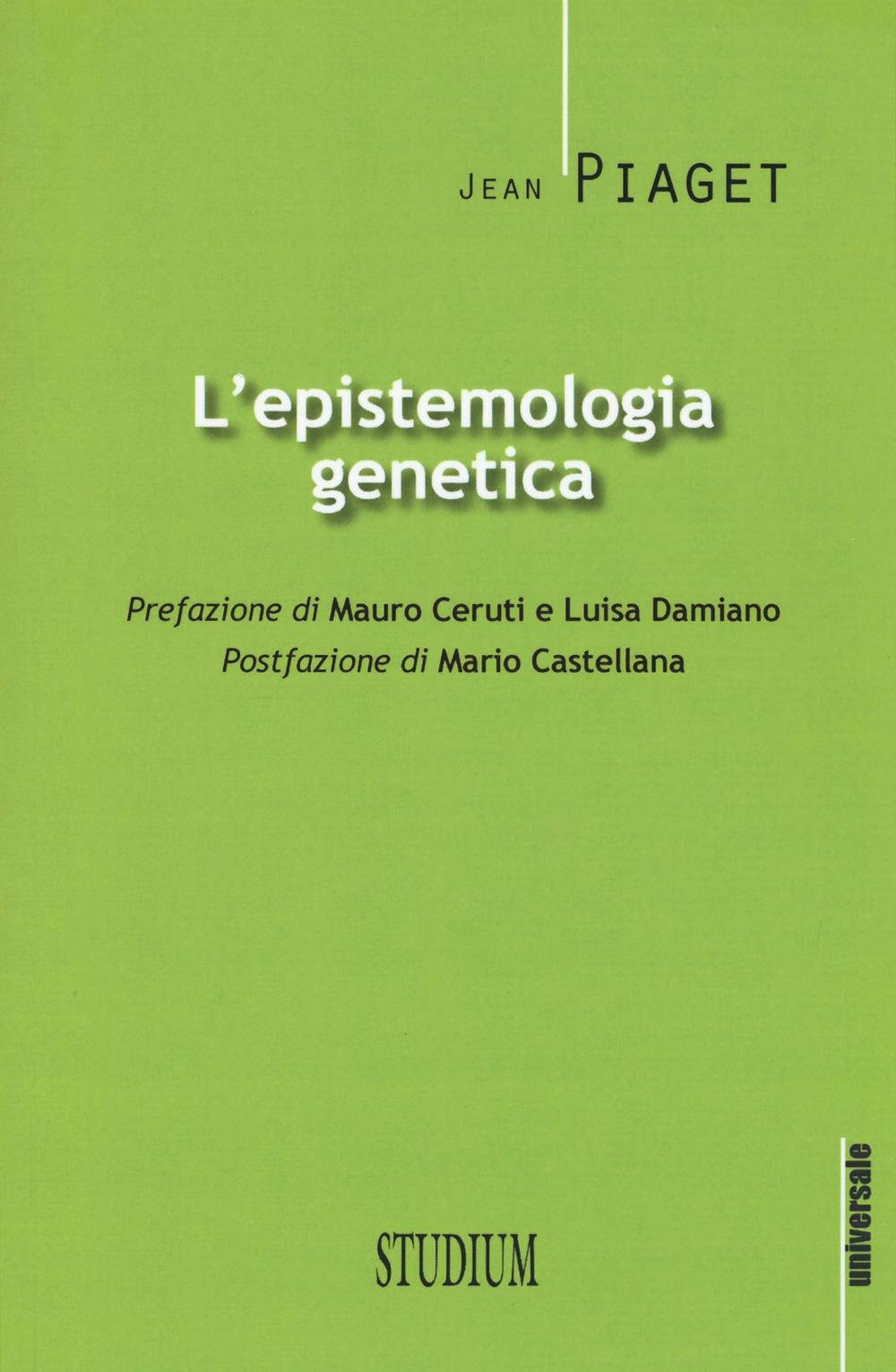 L'epistemologia genetica