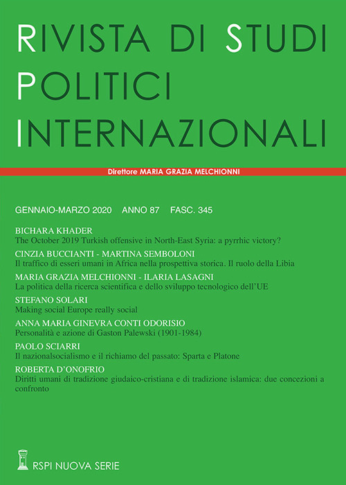 Rivista di studi politici internazionali. Vol. 1