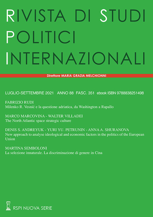 Rivista di studi politici internazionali. Vol. 3