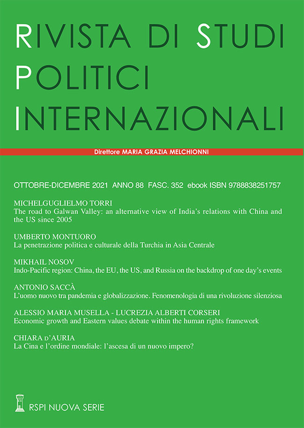 Rivista di studi politici internazionali. Vol. 4