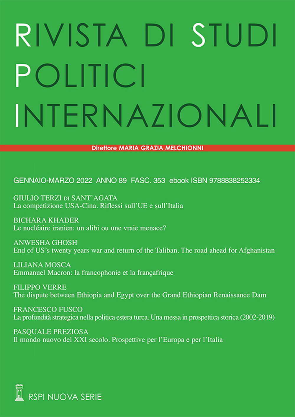 Rivista di studi politici internazionali. Vol. 1