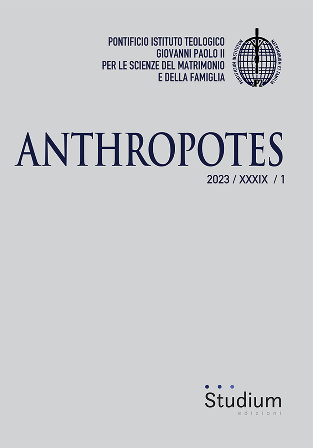 Anthropotes. Vol. 1