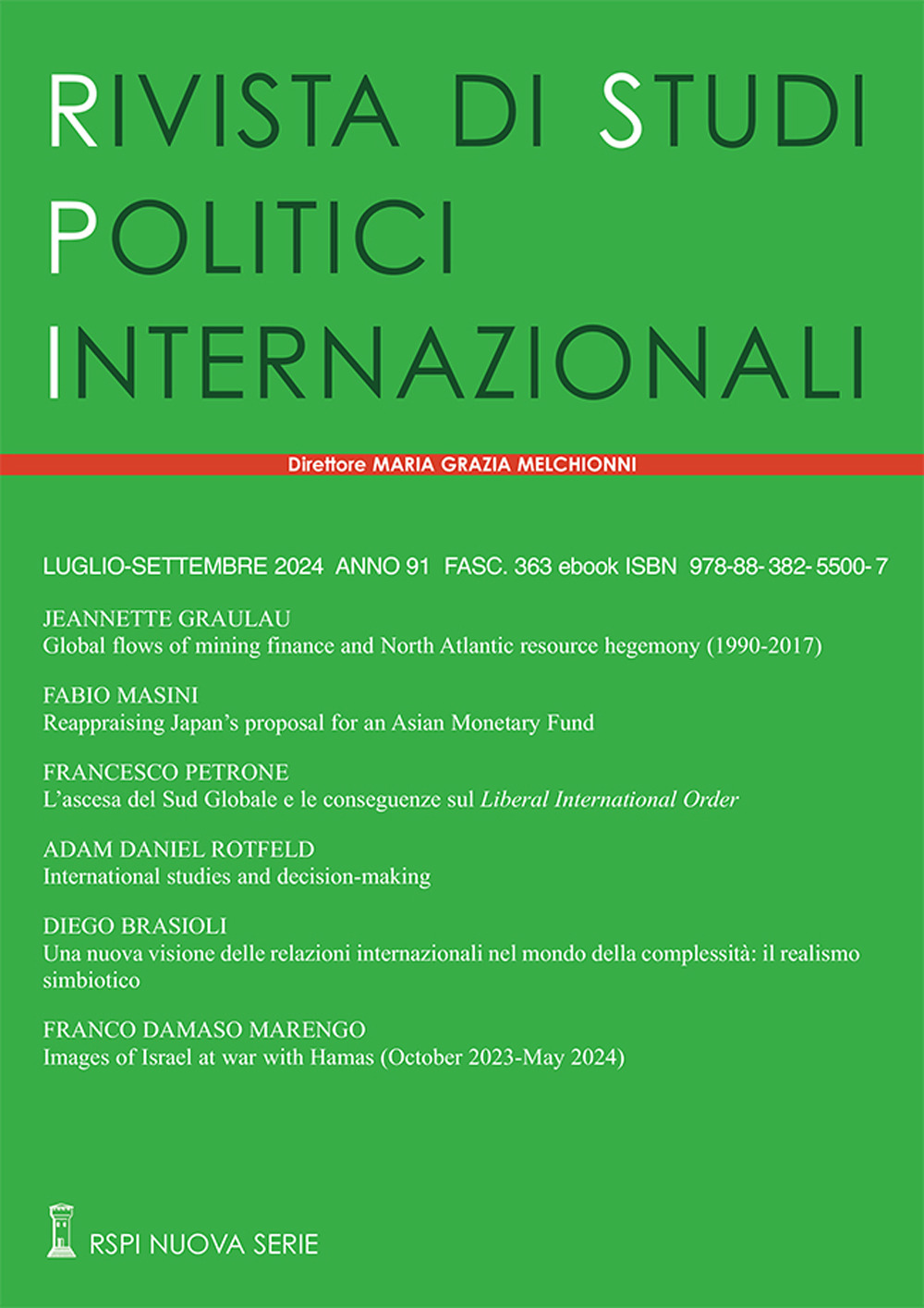 Rivista di studi politici internazionali. Vol. 3