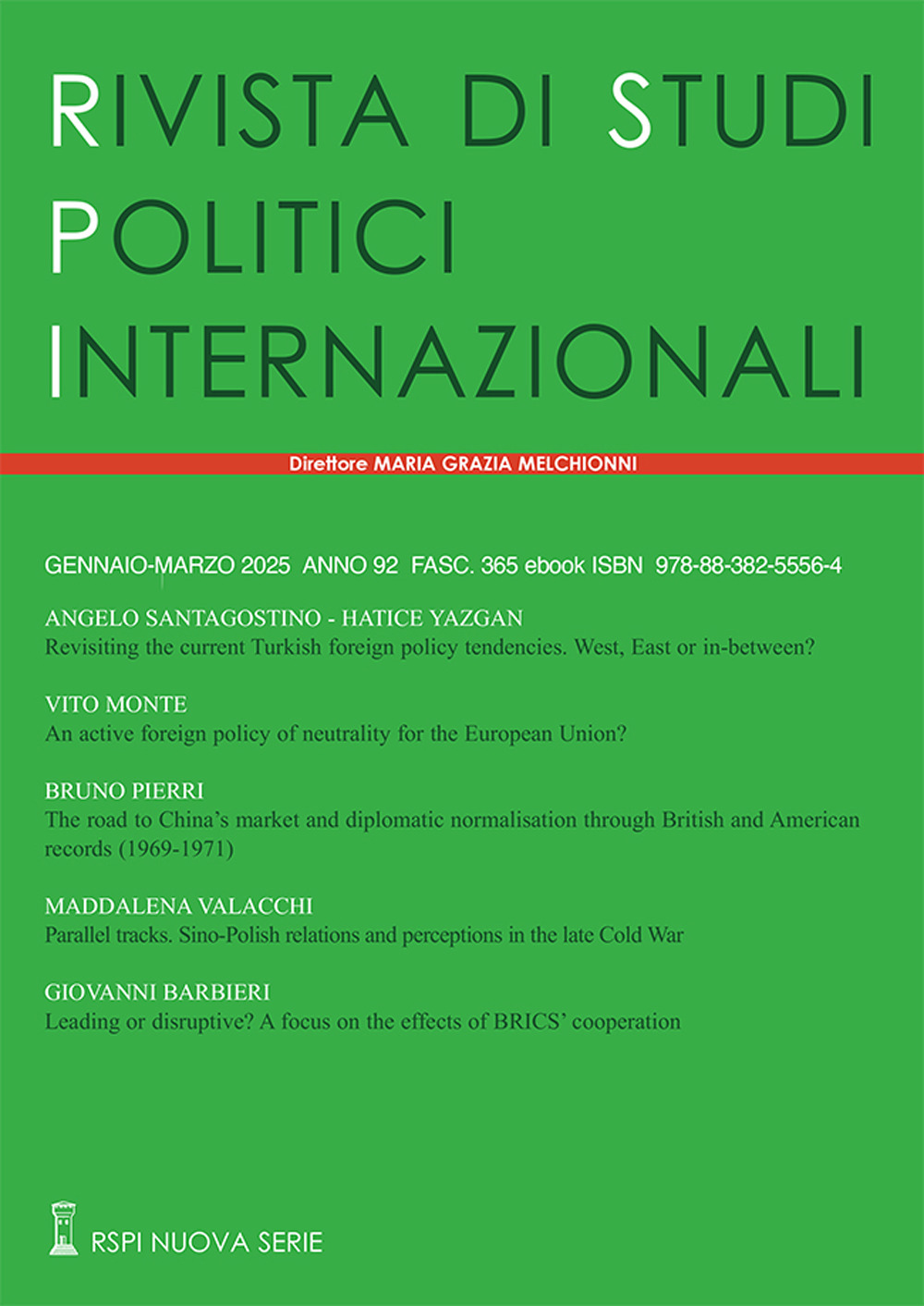 Rivista di studi politici internazionali. Vol. 1