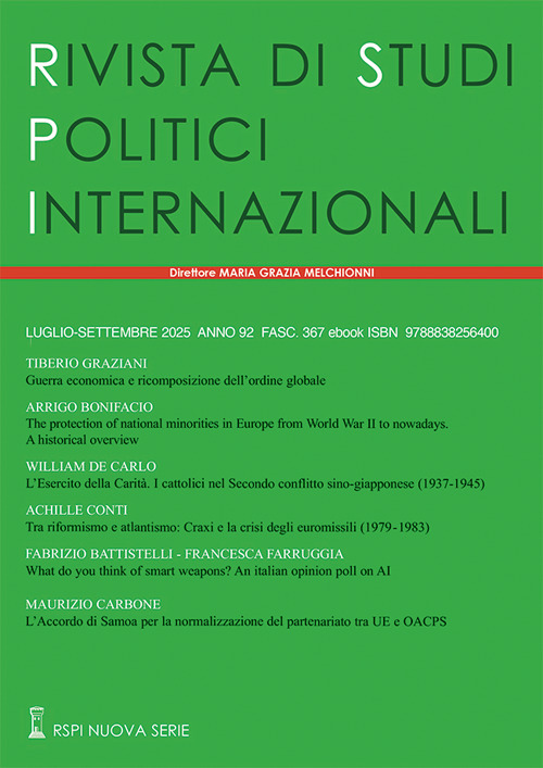 Rivista di studi politici internazionali. Vol. 3