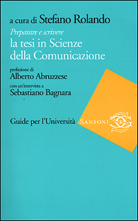 Preparare e scrivere la tesi in Scienze della Comunicazione