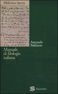 Manuale di filologia italiana