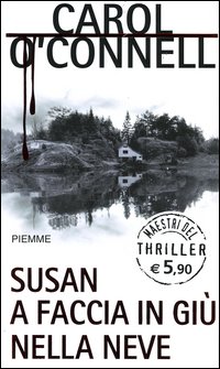 Susan a faccia in giù nella neve