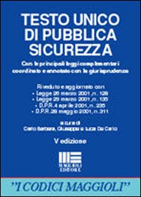 Testo unico di pubblica sicurezza