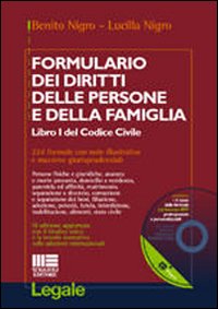 Formulario dei diritti delle persone e della famiglia
