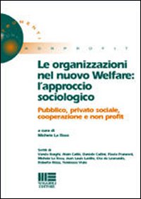 Le organizzazioni nel nuovo welfare. L'approccio sociologico pubblico, privato, sociale. Cooperazione e non profit