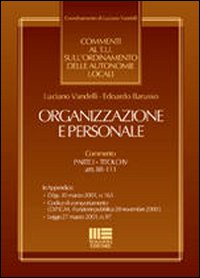 Organizzazione e personale