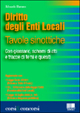 Diritto degli enti locali. Tavole sinottiche