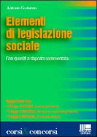 Elementi di legislazione sociale