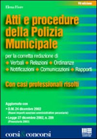 Atti e procedure della polizia municipale