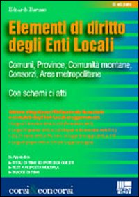 Elementi di diritto degli enti locali