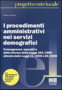 Le modifiche ai procedimenti amministrativi nei servizi demografici