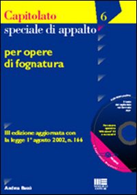 Capitolato speciale d'appalto per opere di fognatura