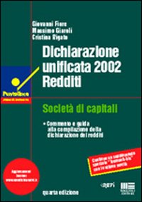 Dichiarazione unificata 2002. Redditi