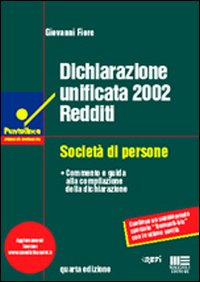 Dichiarazione unificata 2002. Redditi