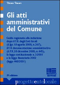 Gli atti amministrativi del comune