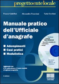 Manuale pratico dell'ufficiale d'anagrafe