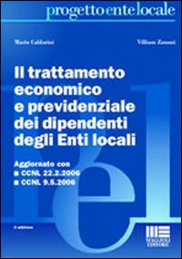 Il trattamento economico e previdenziale dei dipendenti degli enti locali