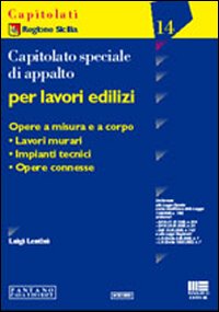 Capitolato speciale d'appalto per lavori edilizi mod. 3000