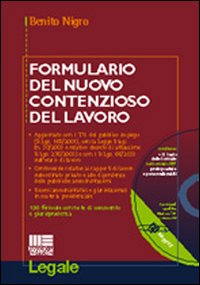 Formulario del nuovo contenzioso del lavoro