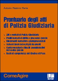 Prontuario degli atti di polizia giudiziaria