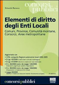 Elementi di diritto degli enti locali