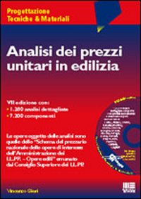 Analisi dei prezzi unitari in edilizia