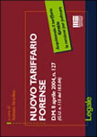 Nuovo tariffario forense