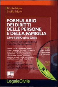 Formulario dei diritti delle persone e della famiglia