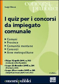 I quiz per i concorsi da impiegato comunale