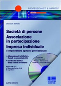 Società di persone, associazione in partecipazione, impresa individuale