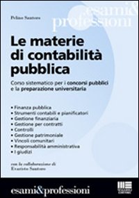 Le materie di contabilità pubblica