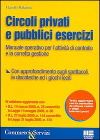 Circoli privati e pubblici esercizi