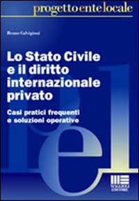 Lo Stato civile e il diritto internazionale privato
