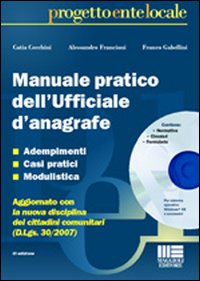 Manuale pratico dell'ufficiale d'anagrafe