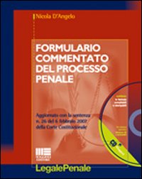 Formulario commentato del processo penale