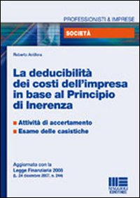 La deducibilità dei costi dell'impresa in base al principio di inerenza