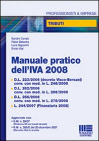 Manuale pratico dell'IVA 2008