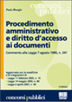 Procedimento amministrativo e diritto d'accesso ai documenti